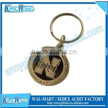 The newest style alphabet antique coin keychain