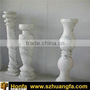 Snow White marble staircase railing