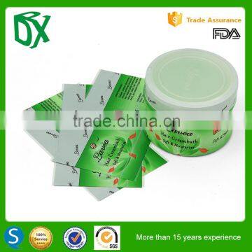 PE material custom OEM printing customized size warp bottle heat shrink