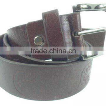 Unsex High Quality Embossed Pattern Fashion Belt for Garment Jeans photo-3