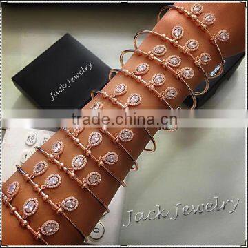 Copper With Gold/rose Gold Plated Bangle photo-4