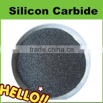 Abrasive grade black silicon carbide