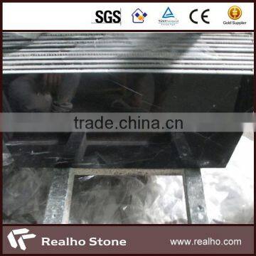 cheap mongolia black granite slab for sale