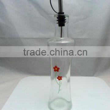 260ml glass oil bottle,oil dispenser