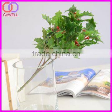 christmas tree branch christmas berry decorations