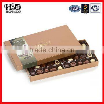 China Factory Wholesale Heart Shaped Chocolate Box Paper Chocolate Packaging Box photo-3