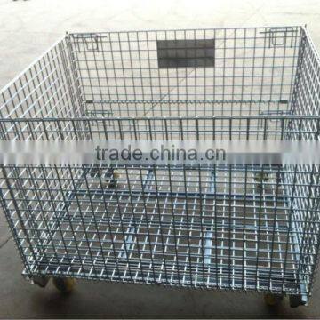 Collapsible mesh cage