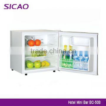 50 Liter mini bar refrigerator for coca cola as hotel furniture