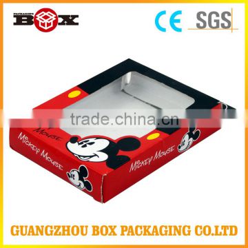 Cute Mickey window lid paper box