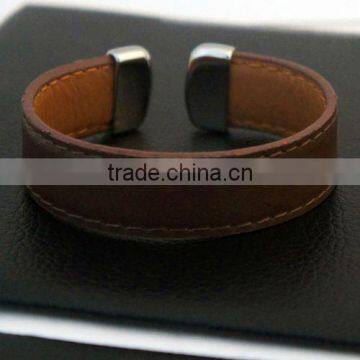 High Quality color leather bracelets,MOQ 2ps per stye