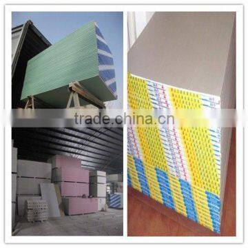 gypsum board ( plasterboard ) for wall and ceiling