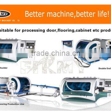 Solid wooden flooring production line / woodworking equipment