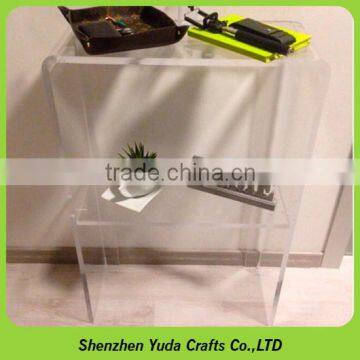 OEM Plexiglass Narrow occasional table Clear Side Table