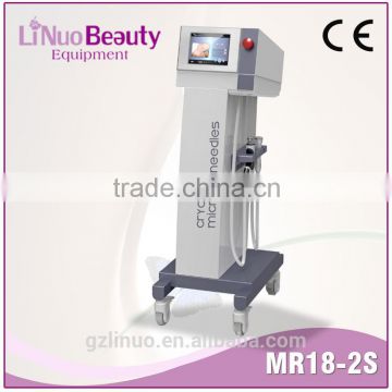 Latest technology comfortable skin care microneedle fractional rf