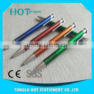 Latest innovative products Lacquer barrel, silver neb and clip top sale plastic pen