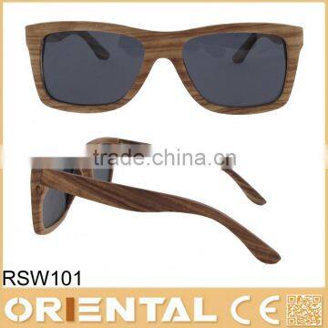 new fashion zebra wood custom wooden sunglasses