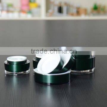 China Wholesale Packaging Cosmetic Cream Plastic Acrylic Cosmetic Jar photo-4