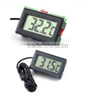 Insert panel design mini digital thermometer