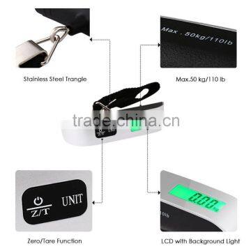 Portable Handheld Travel Scale for Luggage / Suitcase / Baggage, 50KG/110LB photo-4
