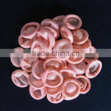 High Grade Clean room/ Industrial Quality Anti-static Pink Latex Finger Cots, Cheap Disposable ESD Finger Stall