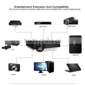 High Quality 2800 Lumens Led Projector / Full hd 1080p 3d Led Projector for Sale photo-4