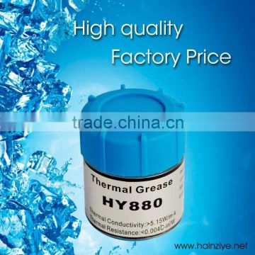 super high thermal conductivity gray thermal cpu paste/grease/compounds HY880 with 5W