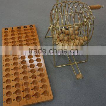 High Quality Classic BINGO SET with WOOD BALLS