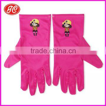 Eco-friendly soft ventilate microfiber gloves