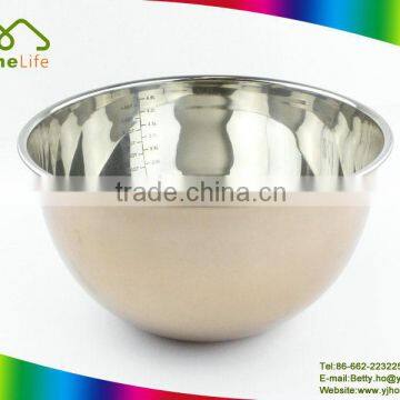 Copper stainless steel tableware baking mixing bowl