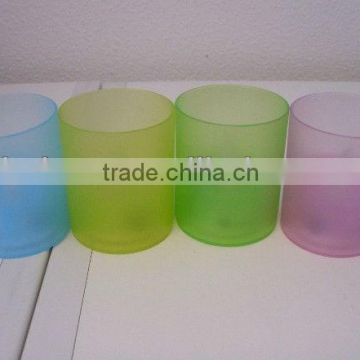 LED battery candle with cup