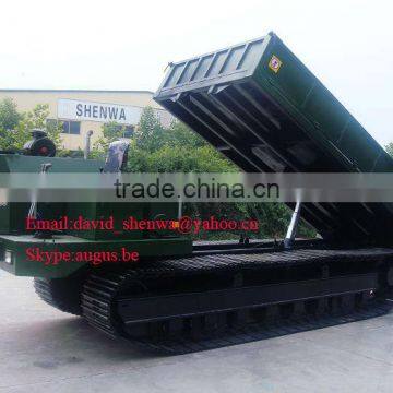 China crawler dumper Moroora crawler dumper rubber crawler truck