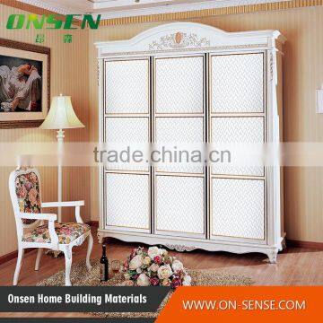 Alibaba export wood sliding door wardrobe hot selling products in china