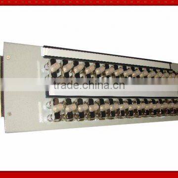 W-TEL network 24port UTP patch panel cat5e