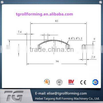 roll shutter door roll forming machine/roller shutter/rolling slats machine