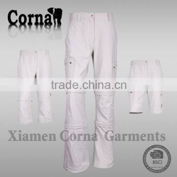 Spring Autumn Women Outdoor Hiking Camping Eco-friendly Nylon Convertible Women Short Pants With Low Price photo-2