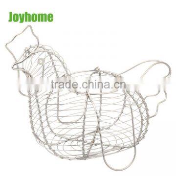 metal egg holder chicken shape egg rack