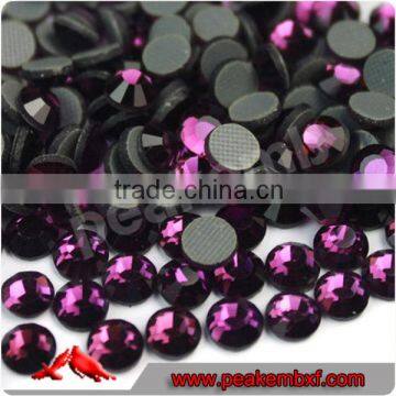 Loose Korea Rhinestones Purple Adhesive Transfer for Shirts