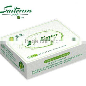 100% Natural Fiber Biodegradable Sanitary Napkins