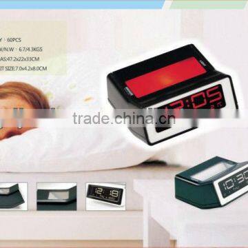 Large display small digital led alarm clock