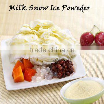 High Quality Flossy Milk Snow Ice Powder, Snow Ice Flake Powder, Snow Ice Dessert