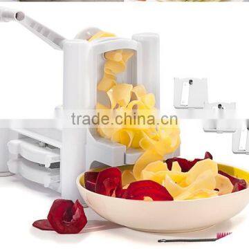 Tri-blade Turning Spiral Slicer 3 in 1 / Tri-blade Spiralizer / Spiral Vegetable Slicer photo-2