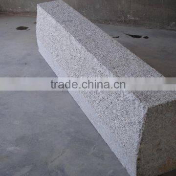 Granite kerbstone for road