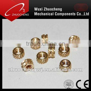 all size brass threaded insert nut