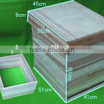 2016 new style china fir wooden Longstroth beehive