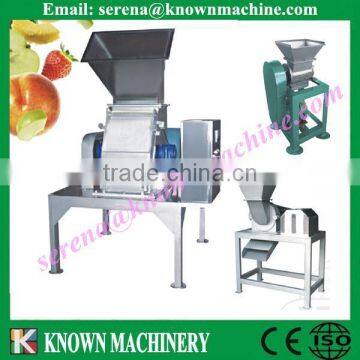 high efficient industrial berry crusher/fruit shredder/electric fruit crusher/industrial food shredder