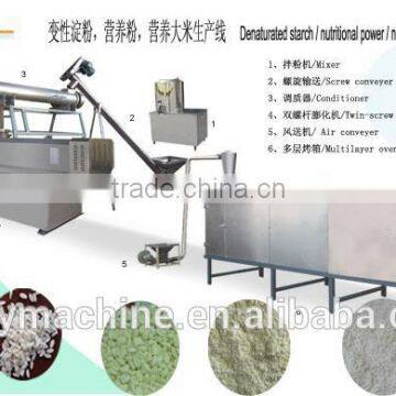 PHJ series modified/pregelatinized corn/cassava starch making machine