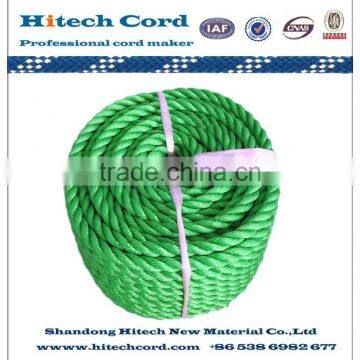 PP 3 Strands Twisted Danline Rope For Supermaket Hot Sale