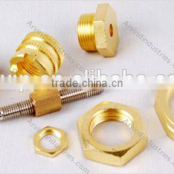 Machined copper brass CNC parts brass socket