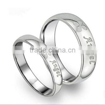 Customized hot selling cheap 316L stainless steel rings