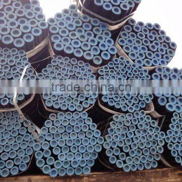 API 5L ASTM A53 A106 SEAMLESS STEEL PIPE WITH BLACK COATING BEVELLED ENDS AND CAPS photo-2